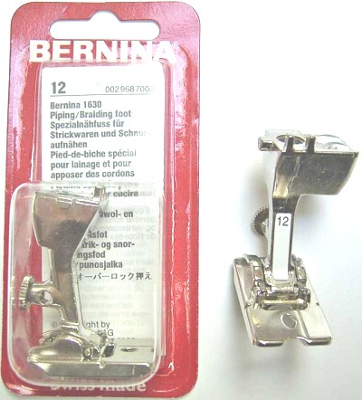 BERNINA PIED LAINAGE 9MM N12 (A/1630) Pied de biche - Pieds presseurs / Semelles 3645