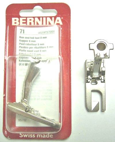 BERNINA PIED RABATTEUR 8MM N71 (1008) Pied de biche - Pieds presseurs / Semelles 3647