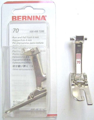 BERNINA PIED RABATTEUR 4MM N70 (130) Pied de biche - Pieds presseurs / Semelles 3939