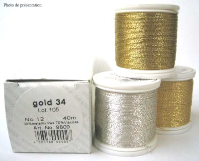 METALLIC N12 Autre fils 5984