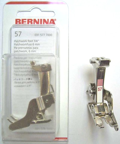 BERNINA PIED PATCHWORK GUID N57 (130) Pied de biche - Pieds presseurs / Semelles 4149