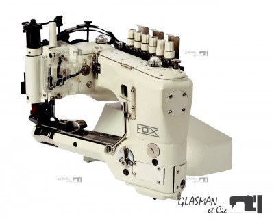 Machine a bras déporté flatseamer 3 Aiguilles FOX US35800 DNU