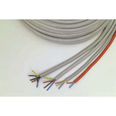 Cable electrique silicone 6x0,8mm