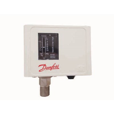 Pressostat manuel danfoss (kp35) 1/4“ m. (0,2 - 7,5 bar)