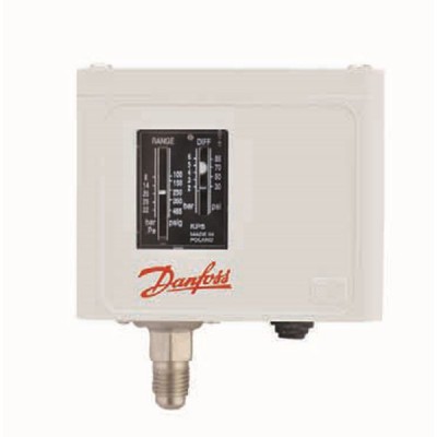 Pressostat danfoss (kp1) 1/4“ m. (0,2 - 7,5 bar) freon