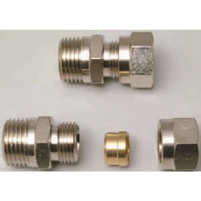 Raccord m. 1/2“ Ø 10/8mm pour tube en cuivre