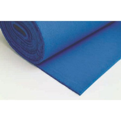 Silicone expanse bleu ép. 10mm h=1300mm (extrarigide)