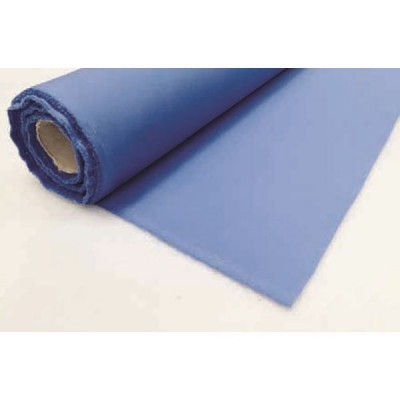 Tissu coton-polyester bleu clair h=1500mm