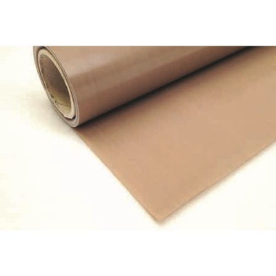 Tissu fibre de verre-ptfe beige ép. 0,152mm h=1000mm