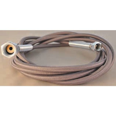 Tuyau en ptfe avec raccords 1/4“ - 3/8“ f.f. l=2900mm Ø 6mm (naomoto)