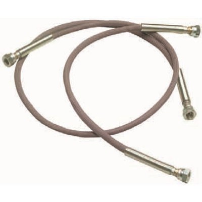 Tuyau en ptfe avec raccords 1/4“ f.f. l=1200mm Ø 5mm