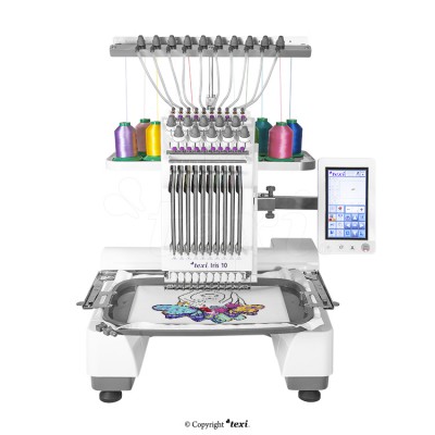 Machine à broder 1 tête, 10 aiguilles TEXI IRIS-10