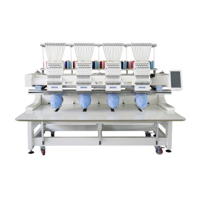 Machine à broder 4-têtes 12 à 15 aiguilles