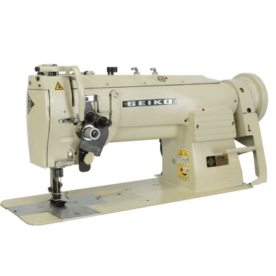 Machine à 2 aiguilles pour couture angulaire