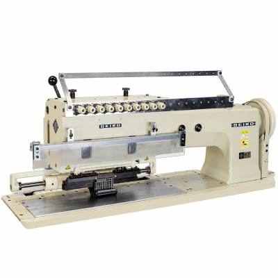 Machine à coudre industrielle double point de chaînette